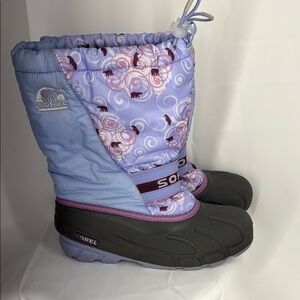 Sorel Winter Boots in Purple, Pink & Gray - Size 7